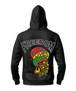 DTG / DTF Print On Demand Hoodie Back Black Lives Matters (1)