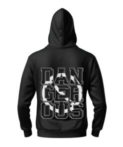DTG / DTF Print On Demand Hoodie Back Dangerous