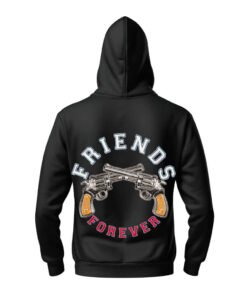 DTG / DTF Print On Demand Hoodie Back Friends Forever (1)