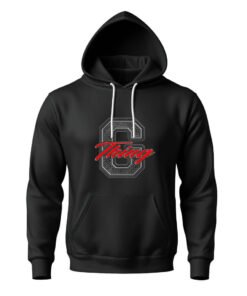 DTG / DTF Print On Demand Hoodie Front G Thing Black