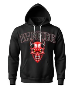 DTG / DTF Print On Demand Hoodie Front Vampire