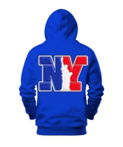 DTG / DTF Print On Demand Hoodie Back NY Statue Of Liberty