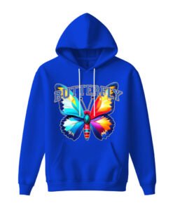 DTG / DTF Print On Demand Hoodie Front Butterfly (2)