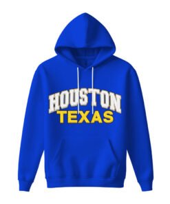 DTG / DTF Print On Demand Hoodie Front Houston Texas