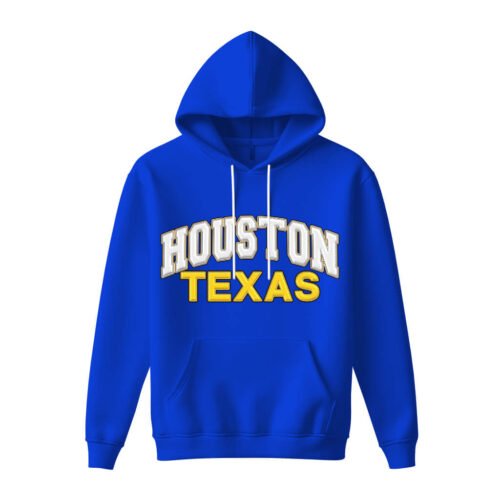 DTG / DTF Print On Demand Hoodie Front Houston Texas