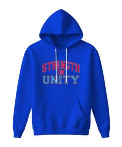 DTG / DTF Print On Demand Hoodie Front Strength In Unity