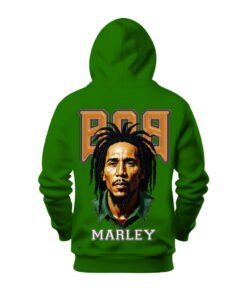 DTG / DTF Print On Demand Hoodie Back Bob Marley