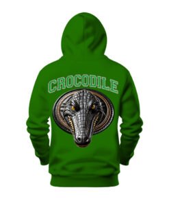 DTG / DTF Print On Demand Hoodie Back Crocodile
