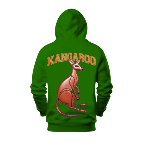 DTG / DTF Print On Demand Hoodie Back Kangaroo