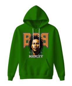 DTG / DTF Print On Demand Hoodie Front Bob Marley
