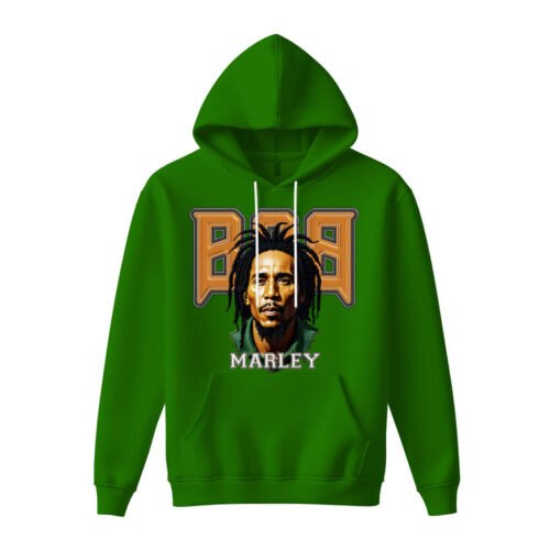 DTG / DTF Print On Demand Hoodie Front Bob Marley