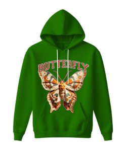 DTG / DTF Print On Demand Hoodie Front Butterfly (1)