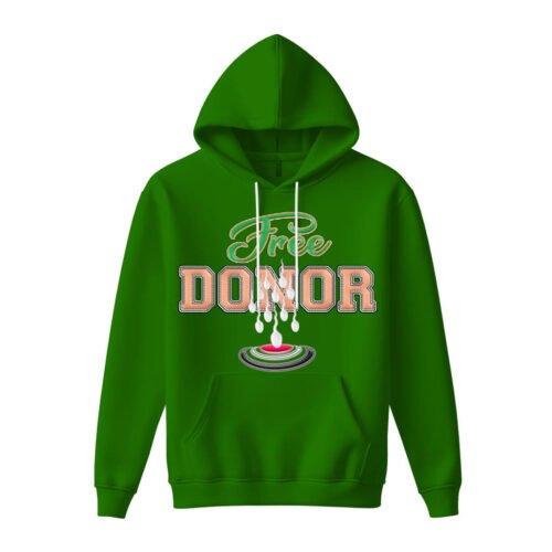 DTG / DTF Print On Demand Hoodie Front Free Donor