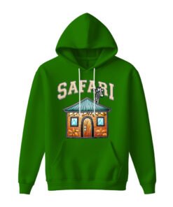 DTG / DTF Print On Demand Hoodie Front Safari (2)