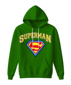 DTG / DTF Print On Demand Hoodie Front Superman