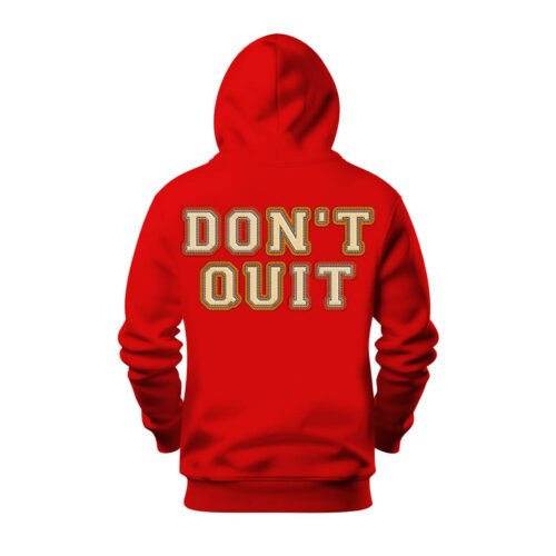 DTG / DTF Print On Demand Hoodie Back Do It, Don’t Quit