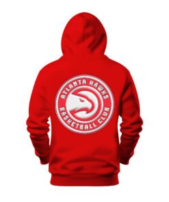 DTG / DTF Print On Demand Hoodie Back Atlanta Hawks