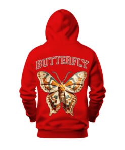 DTG / DTF Print On Demand Hoodie Back Butterfly (1)