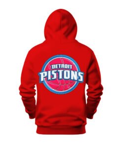 DTG / DTF Print On Demand Hoodie Back Detroit Pistons