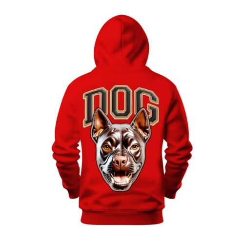 DTG / DTF Print On Demand Hoodie Back Dog (2)