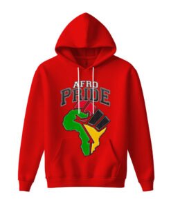 DTG / DTF Print On Demand Hoodie Front Afro Pride