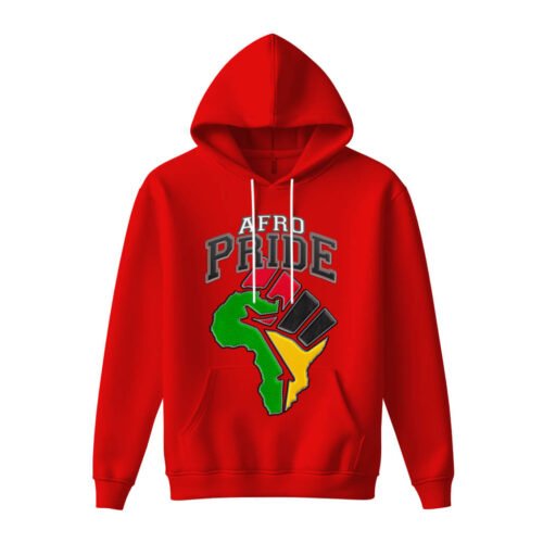 DTG / DTF Print On Demand Hoodie Front Afro Pride