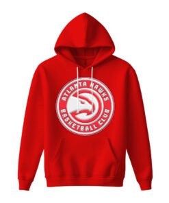 DTG / DTF Print On Demand Hoodie Front Atlanta Hawks
