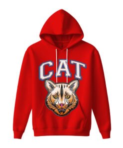 DTG / DTF Print On Demand Hoodie Front Cat