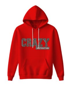 DTG / DTF Print On Demand Hoodie Front Crazy Inspiration