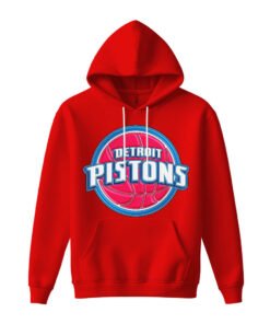 DTG / DTF Print On Demand Hoodie Front Detroit Pistons