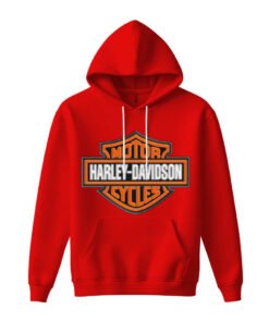 DTG / DTF Print On Demand Hoodie Front Harley Davidson