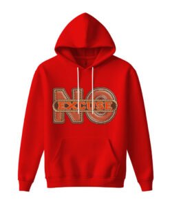 DTG / DTF Print On Demand Hoodie Front No Excuse