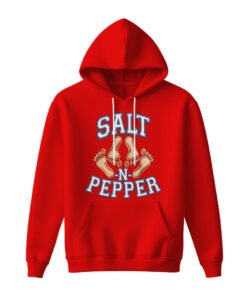DTG / DTF Print On Demand Hoodie Front Salt N Pepper
