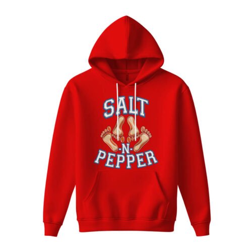 DTG / DTF Print On Demand Hoodie Front Salt N Pepper