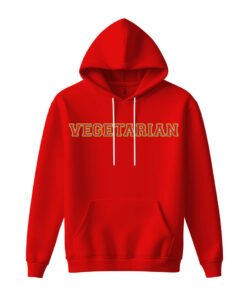 DTG / DTF Print On Demand Hoodie Front Vegetarian (5)