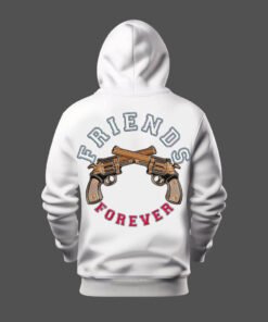 DTG / DTF Print On Demand Hoodie Back Friends Forever (2)