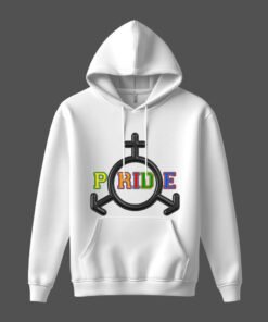 DTG / DTF Print On Demand Hoodie Front LGBT Bisexual