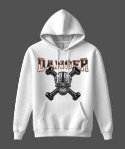 DTG / DTF Print On Demand Hoodie Front Danger