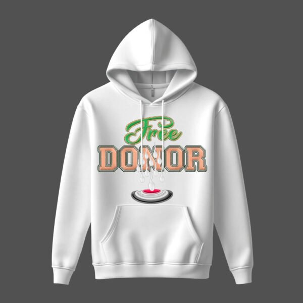 DTG / DTF Print On Demand Hoodie Front Free Donor