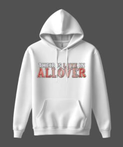 DTG / DTF Print On Demand Hoodie Front There Is Love In Allover