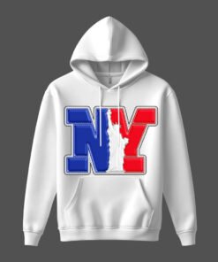 DTG / DTF Print On Demand Hoodie Front NY Statue Of Liberty