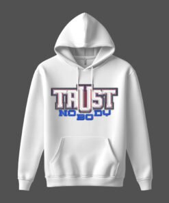DTG / DTF Print On Demand Hoodie Front Trust No Body