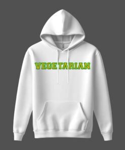 DTG / DTF Print On Demand Hoodie Front Vegetarian (4)
