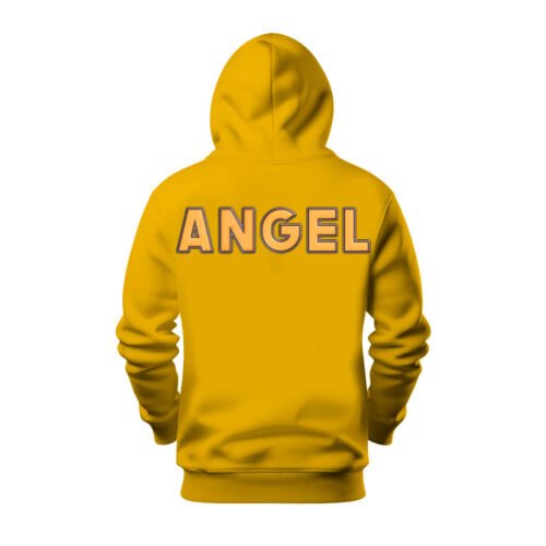 DTG / DTF Print On Demand Hoodie Back Angel