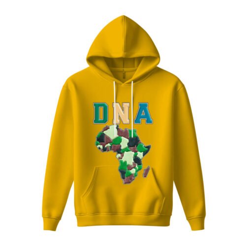 DTG / DTF Print On Demand Hoodie Front Africa DNA