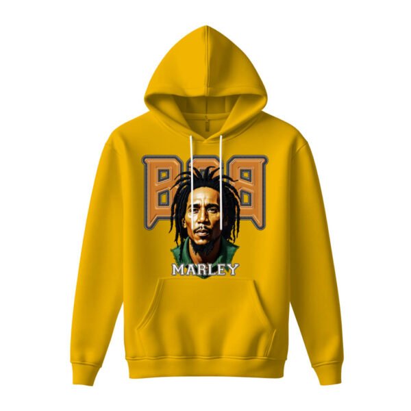 DTG / DTF Print On Demand Hoodie Front Bob Marley