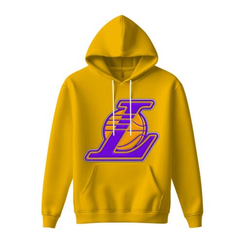 DTG / DTF Print On Demand Hoodie Front Lakers (1)