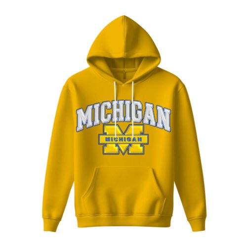 DTG / DTF Print On Demand Hoodie Front Michigan