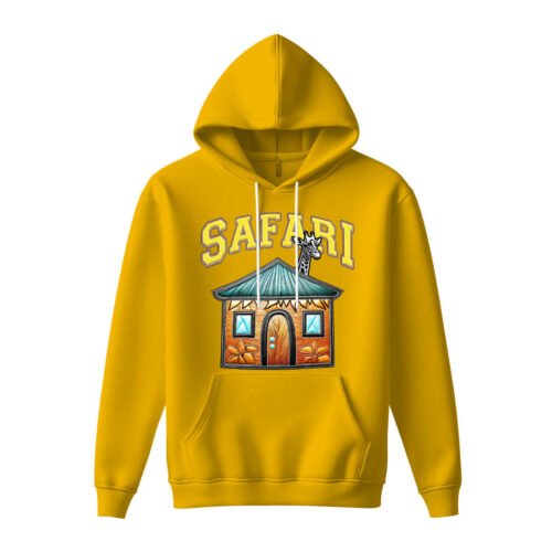 DTG / DTF Print On Demand Hoodie Front Safari (1)