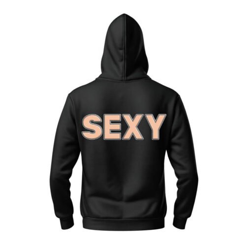 DTG / DTF Print On Demand Hoodie Back Sexy